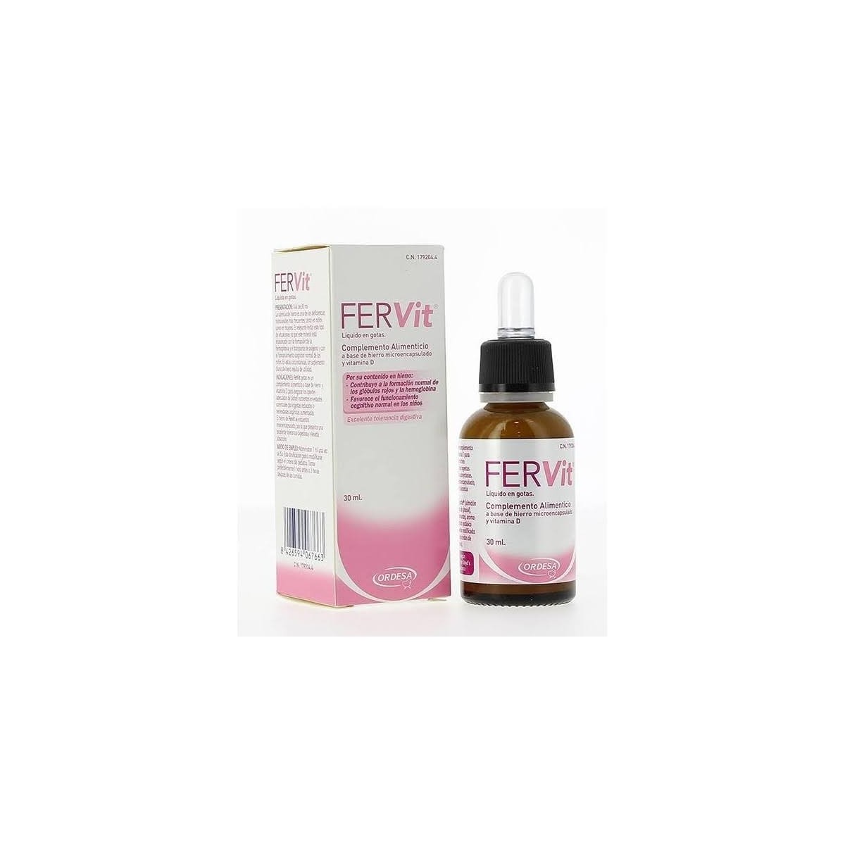 fervit gotas 30 ml