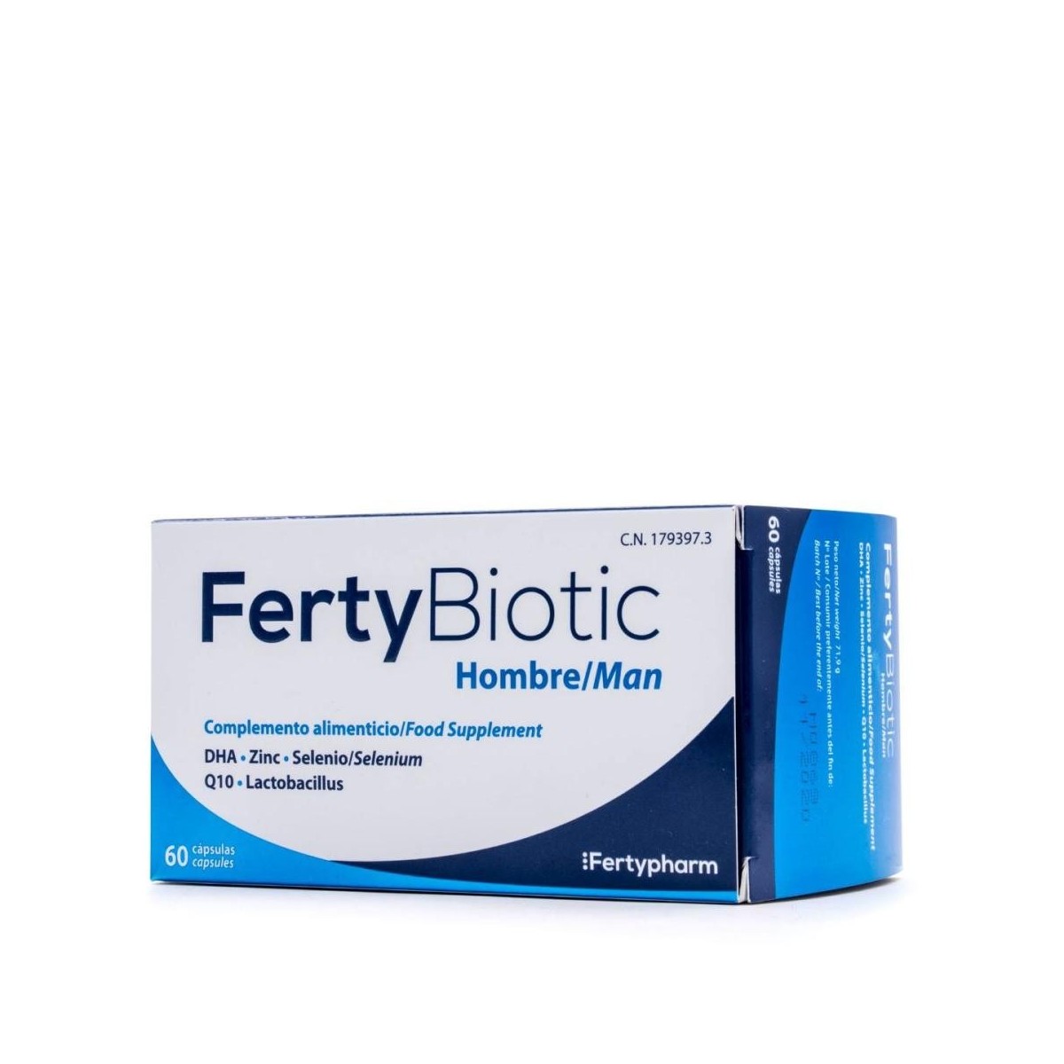 fertybiotic hombre 60 capsulas