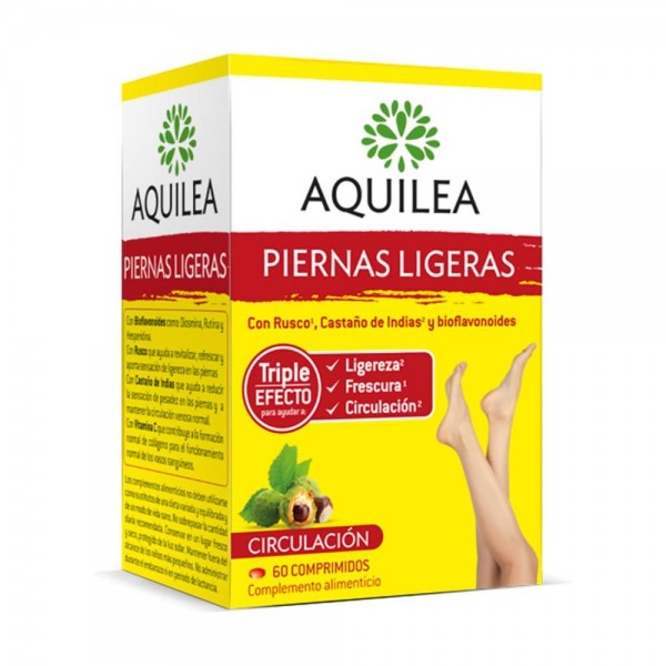 aquilea piernas ligeras 60 comprimidos