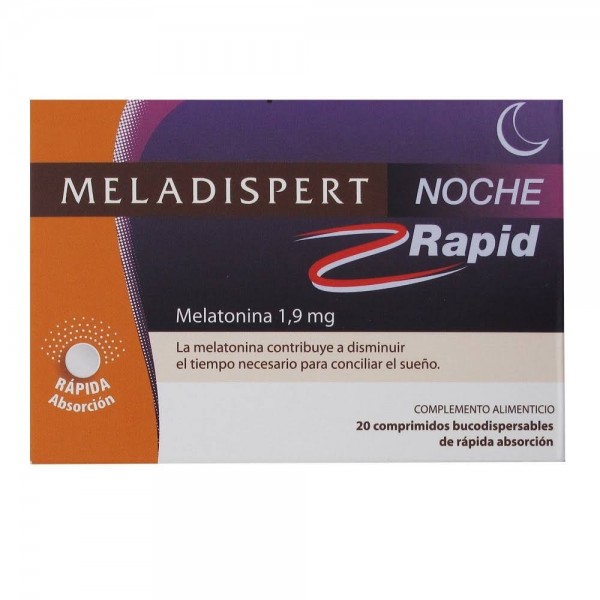 meladispert noche rapid 20 comprimidos