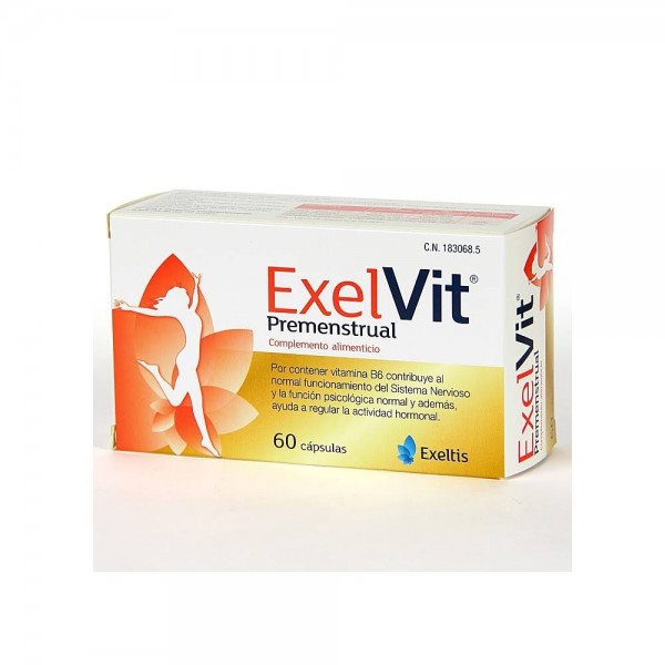 exelvit premenstrual 60 capsulas