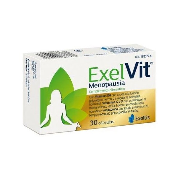 exelvit menopausia 30 capsulas