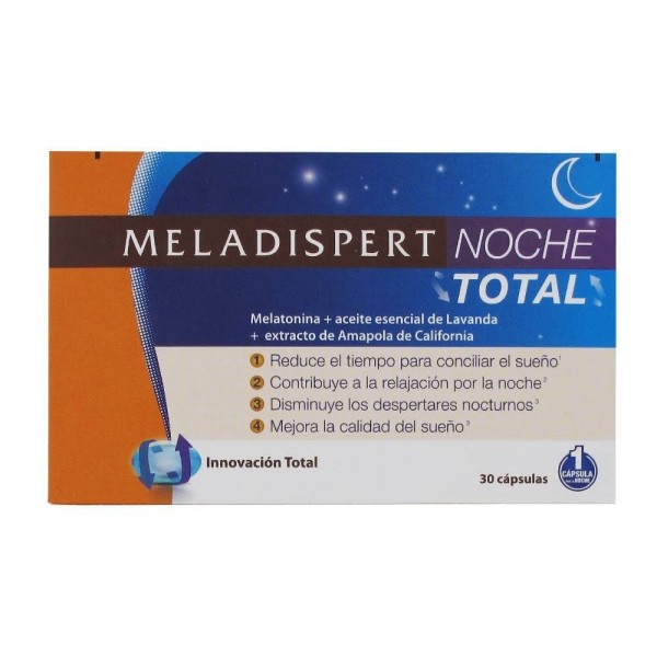 meladispert noche total 30 capsulas