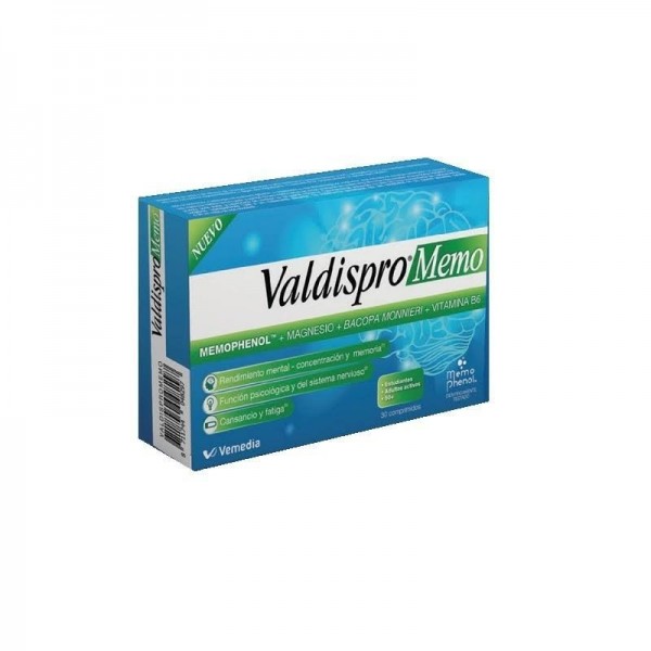 valdispro memo 30 comprimidos