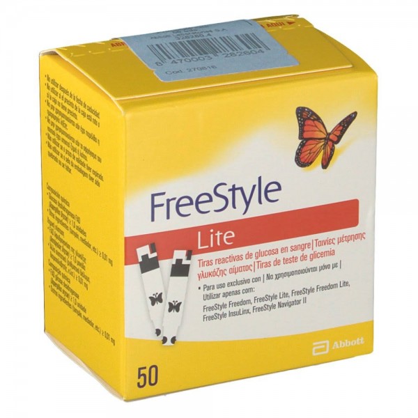 freestyle lite 50 tiras abbott