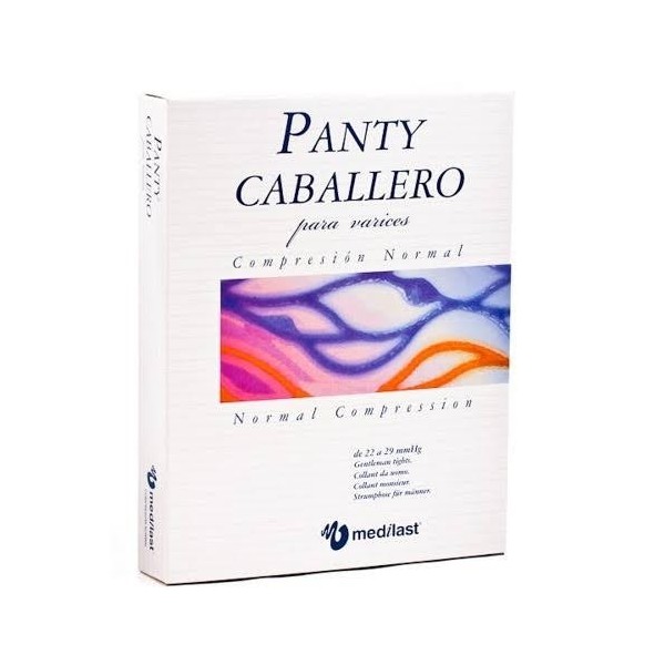 panty caballero compresion normal talla m medilast