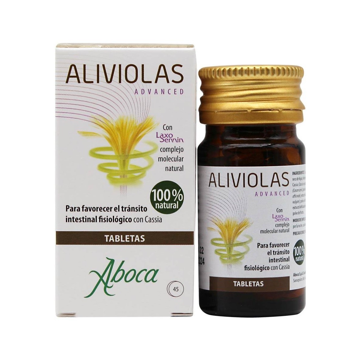 aliviolas advanced 45 tabletas aboca
