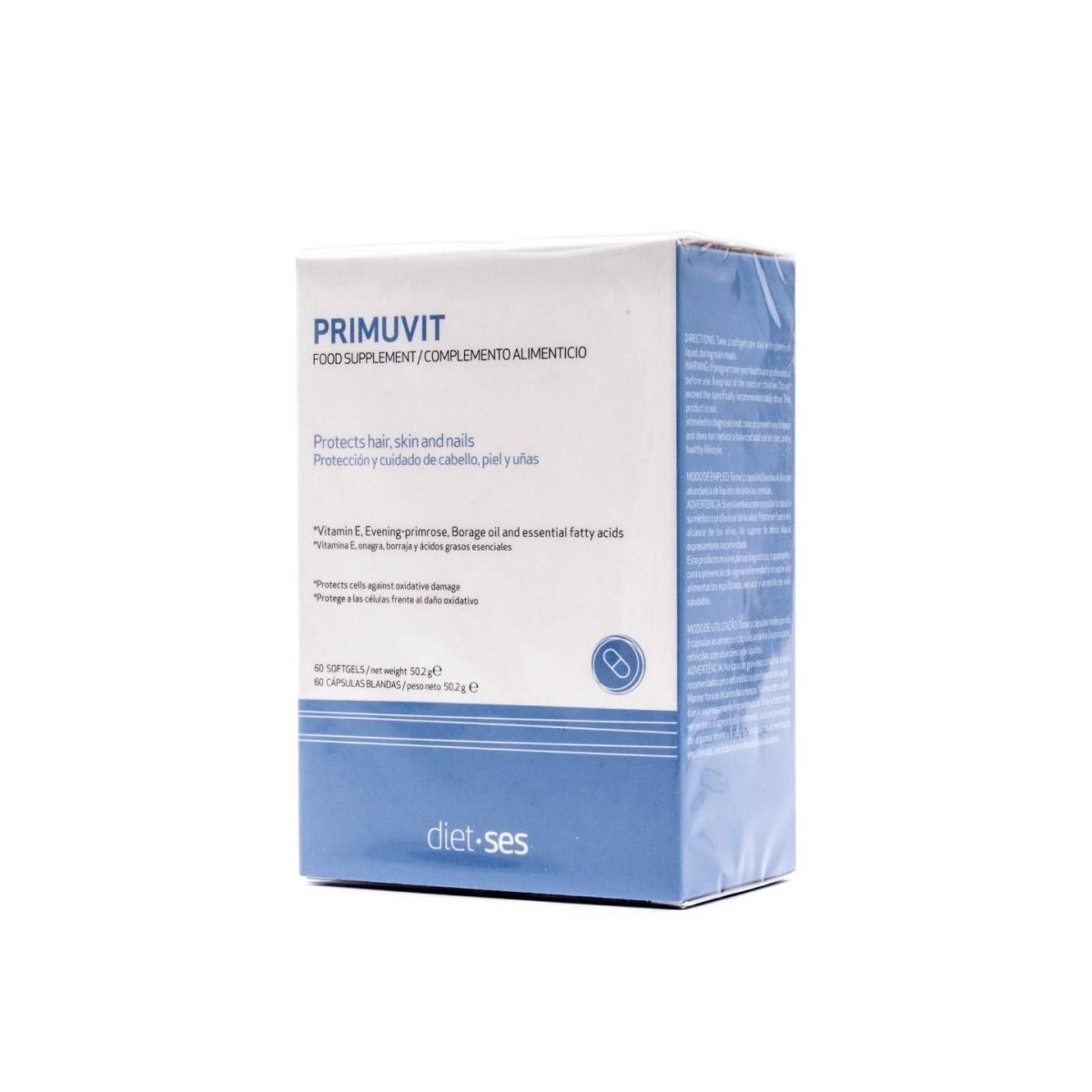 primuvit 60 capsulas sesderma