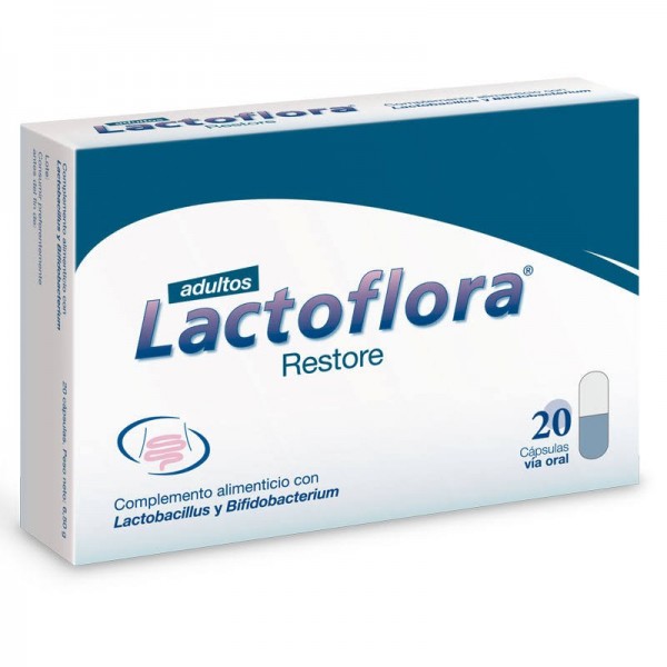 lactoflora restore 20 capsulas