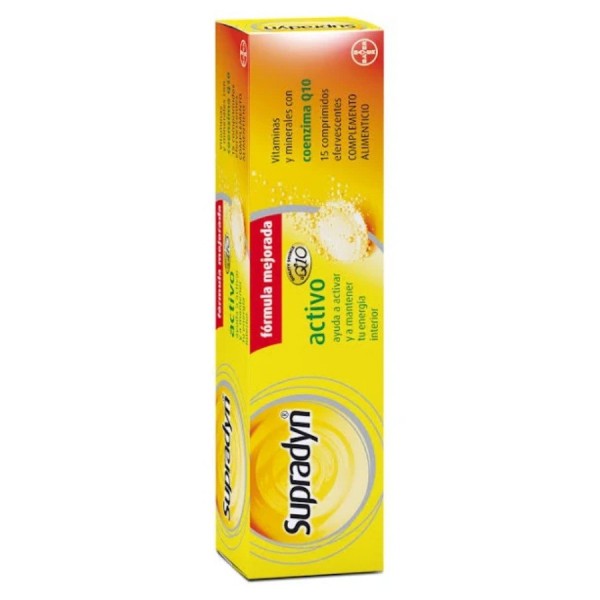 supradyn activo 15 comprimidos efervescentes
