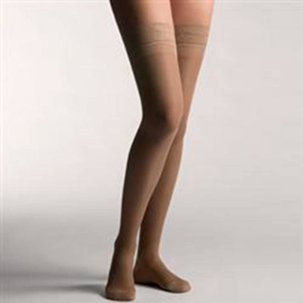  farmalastic con blonda compresion normal color beige talla pequena