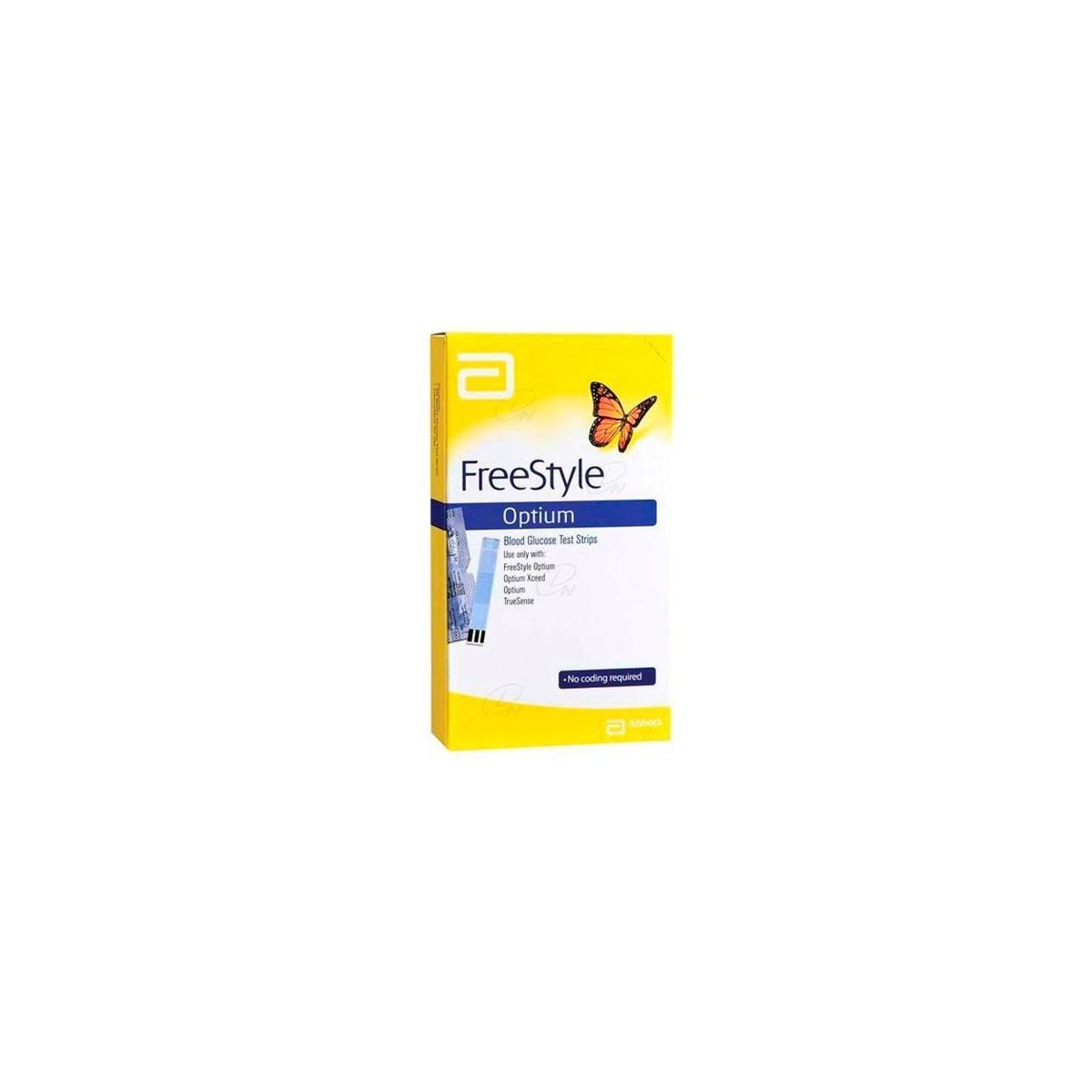 optium plus freestyle 50 tiras reactivas