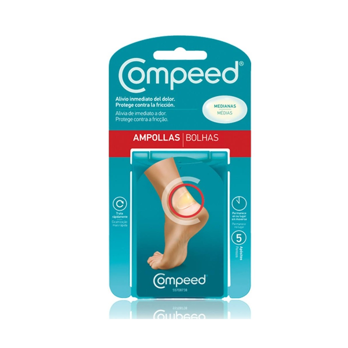 compeed ampollas invisibles 5 apositos