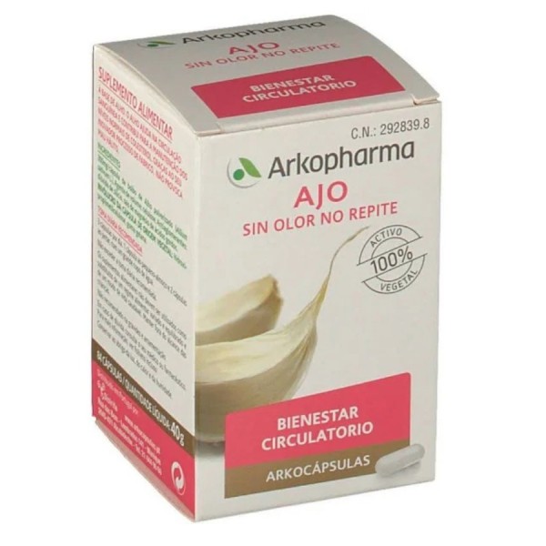 arkocapsulas ajo 100 capsulas