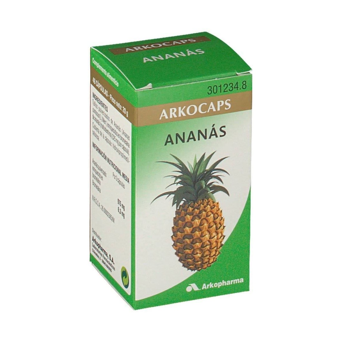 arkopharma ananas 48 capsulas