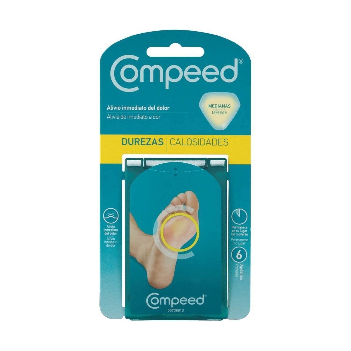 compeed durezas 6 apositos