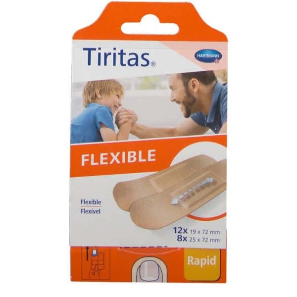 tiritas elastic rapid textil 20 u