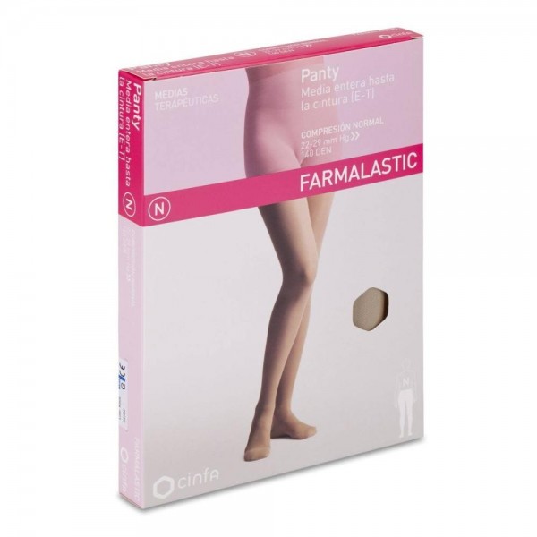 farmalastic panty compresion normal beige t grande