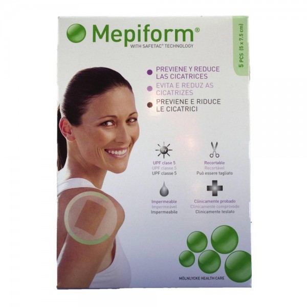 mepiform aposito silicona 5 cm x 75 cm