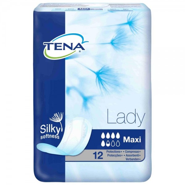 tena lady maxi 12 compresas