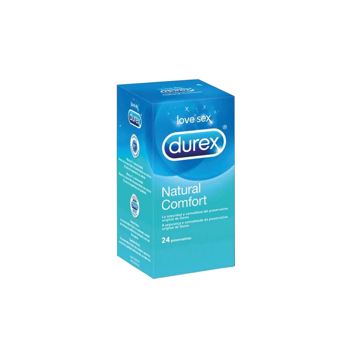 durex natural plus 24 preservativos