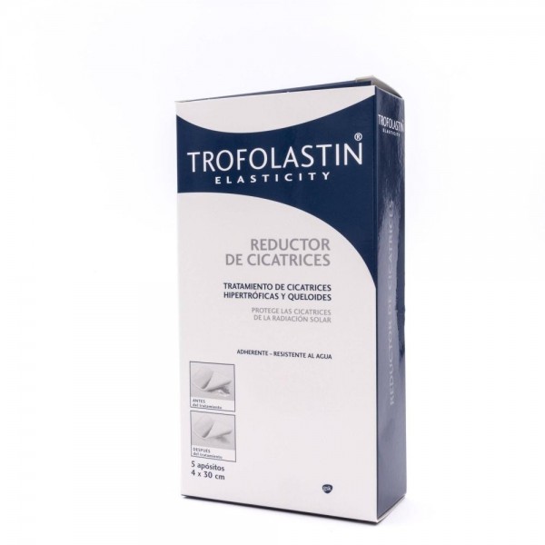 trofolastin reductor de cicatrices 4 x 30 cm 5 apositos
