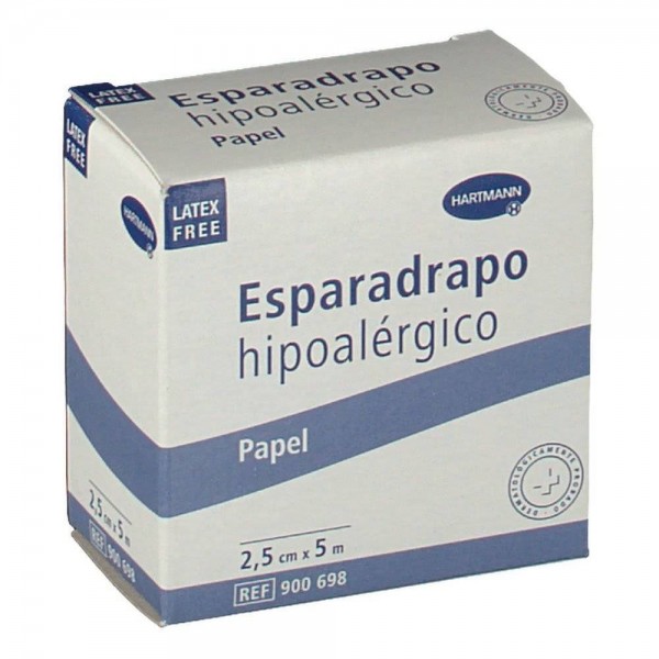 hartmann esparadrapo papel 25cm x 5m
