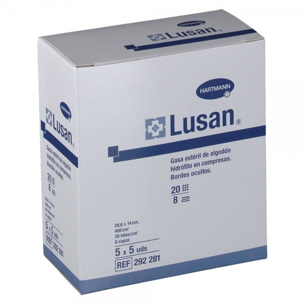 lusan gasa esteril 25 u