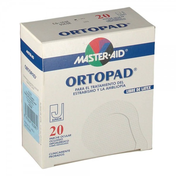 ortopad parche ocular junior 20