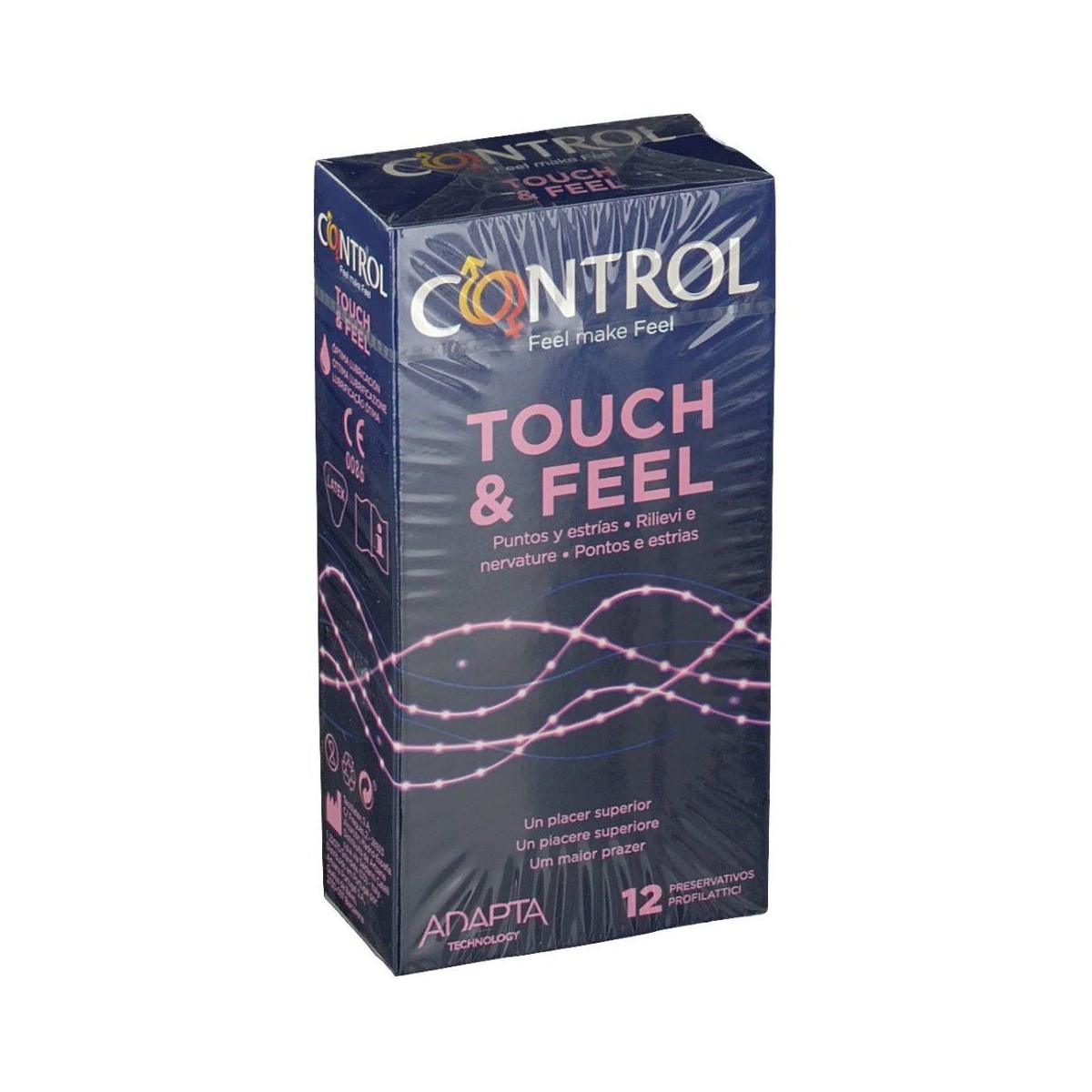 control touch feel 12 preservativos