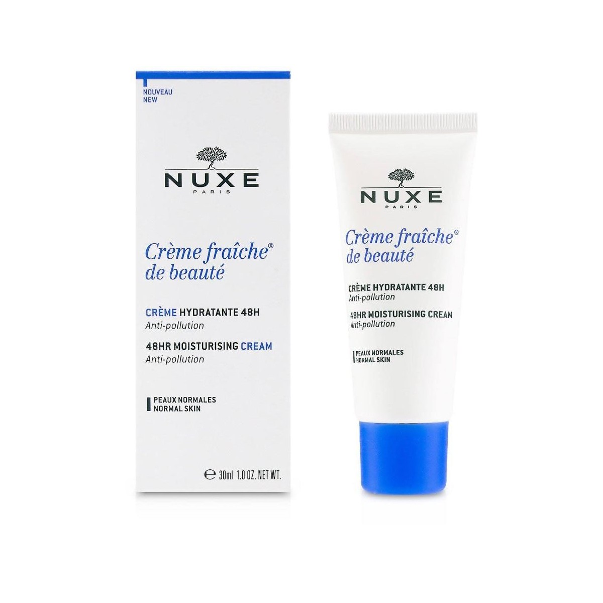 nuxe crme frache de beaute crema hidratante 30 ml