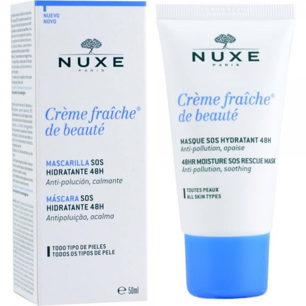 nuxe crme frache de beaute mascarilla 50 ml