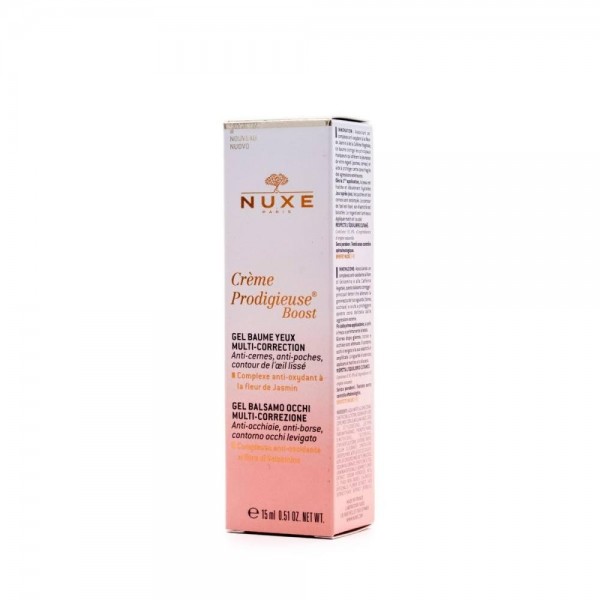 nuxe crme prodigieuse boost gel balsamo ojos 15ml