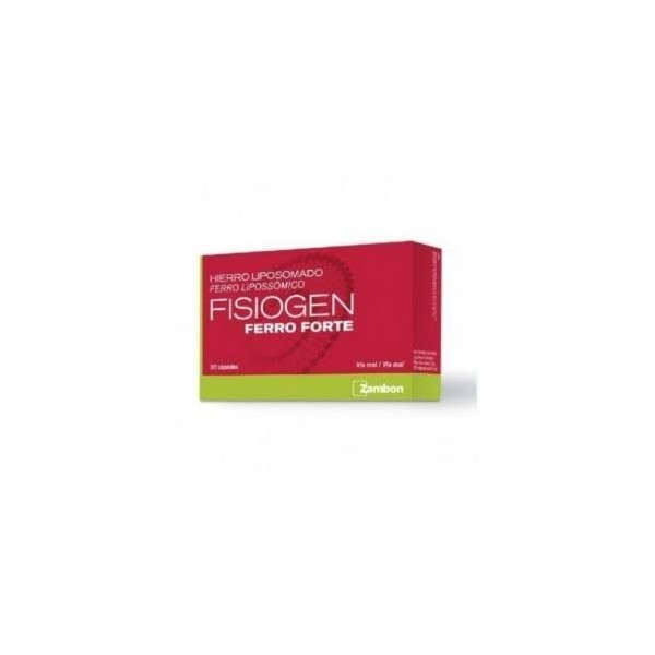 fisiogen ferro forte caps 30 caps