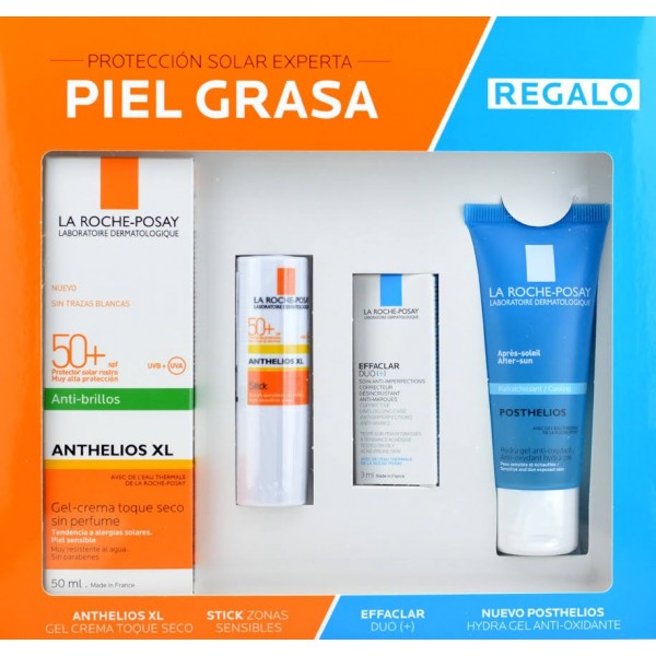 la roche posay pack anthelios piel grasa