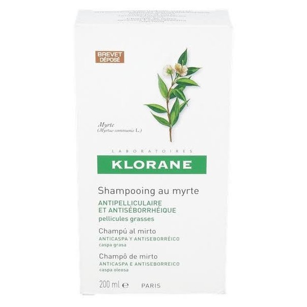 klorane duplo champu mirto 200ml