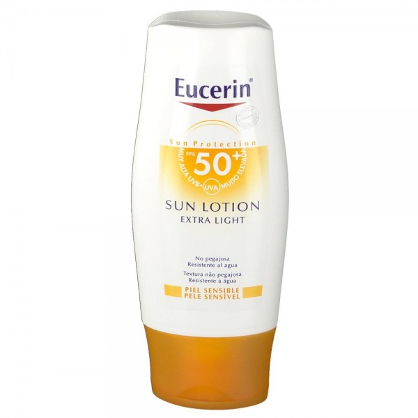 eucerin locion solar extra ligera spf50 150ml regalo aftersun