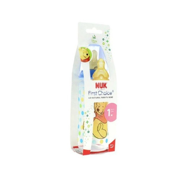 biberon fc pp latex nuk 1m 300 ml disney winnie