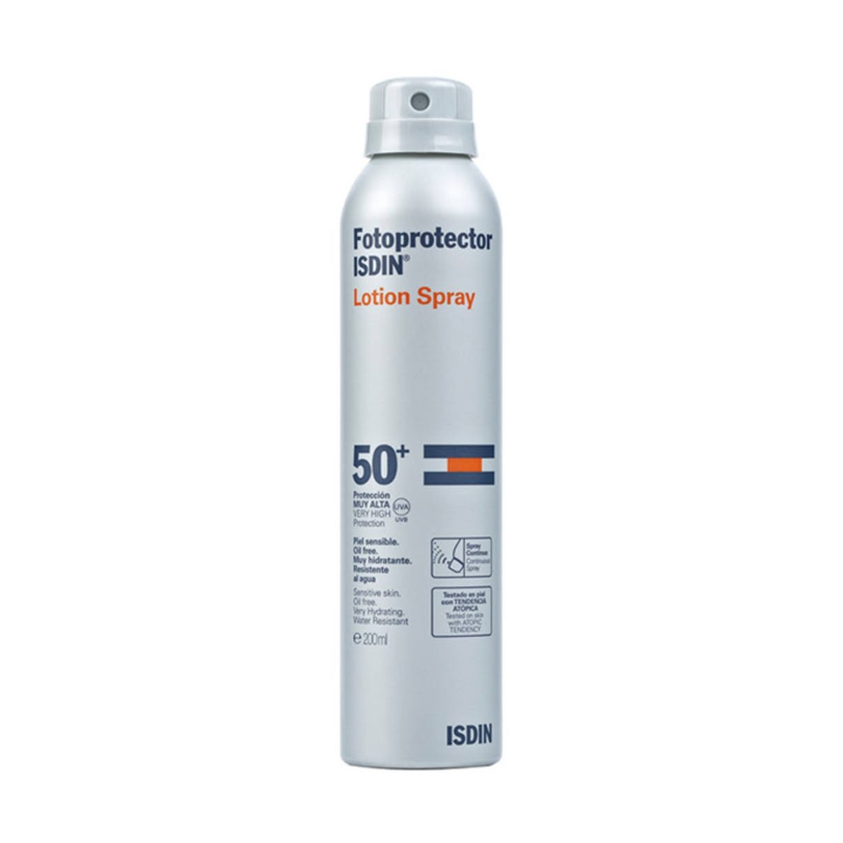fotoprotector isdin 50 lotion spray 200ml