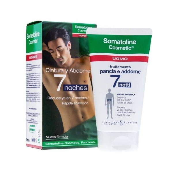 somatoline hombre cintura y abdomen intensivo noche 150 ml