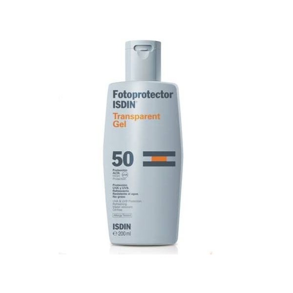 isdin fotoprotector extrem gel transparente spf50 200 ml