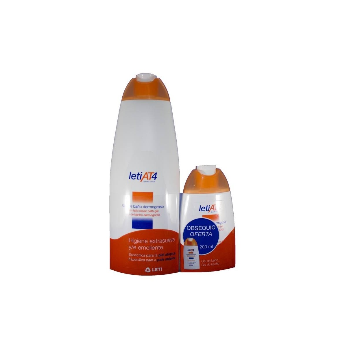 leti at4 gel de bano dermograso 750ml