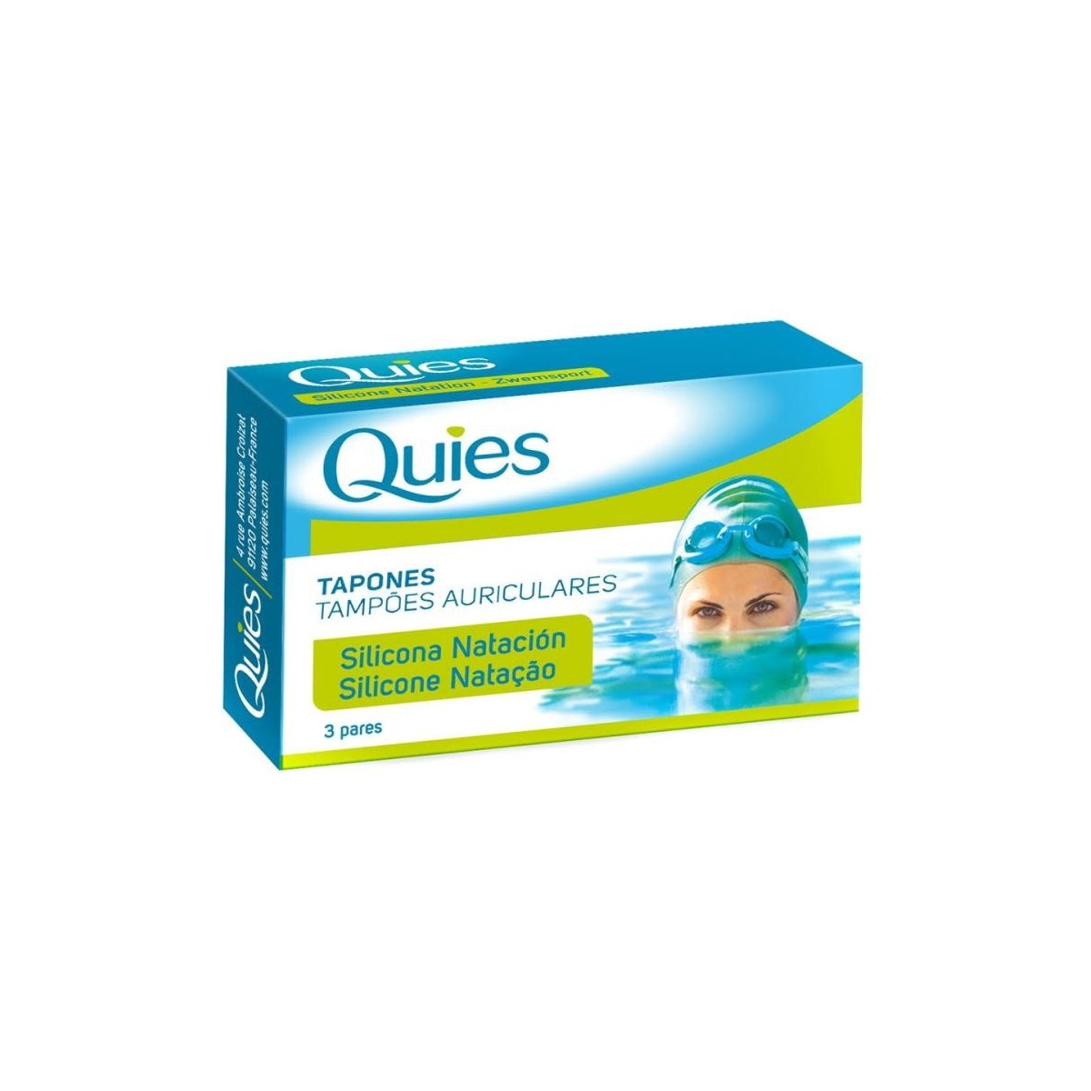 quies tapones de silicona natacion