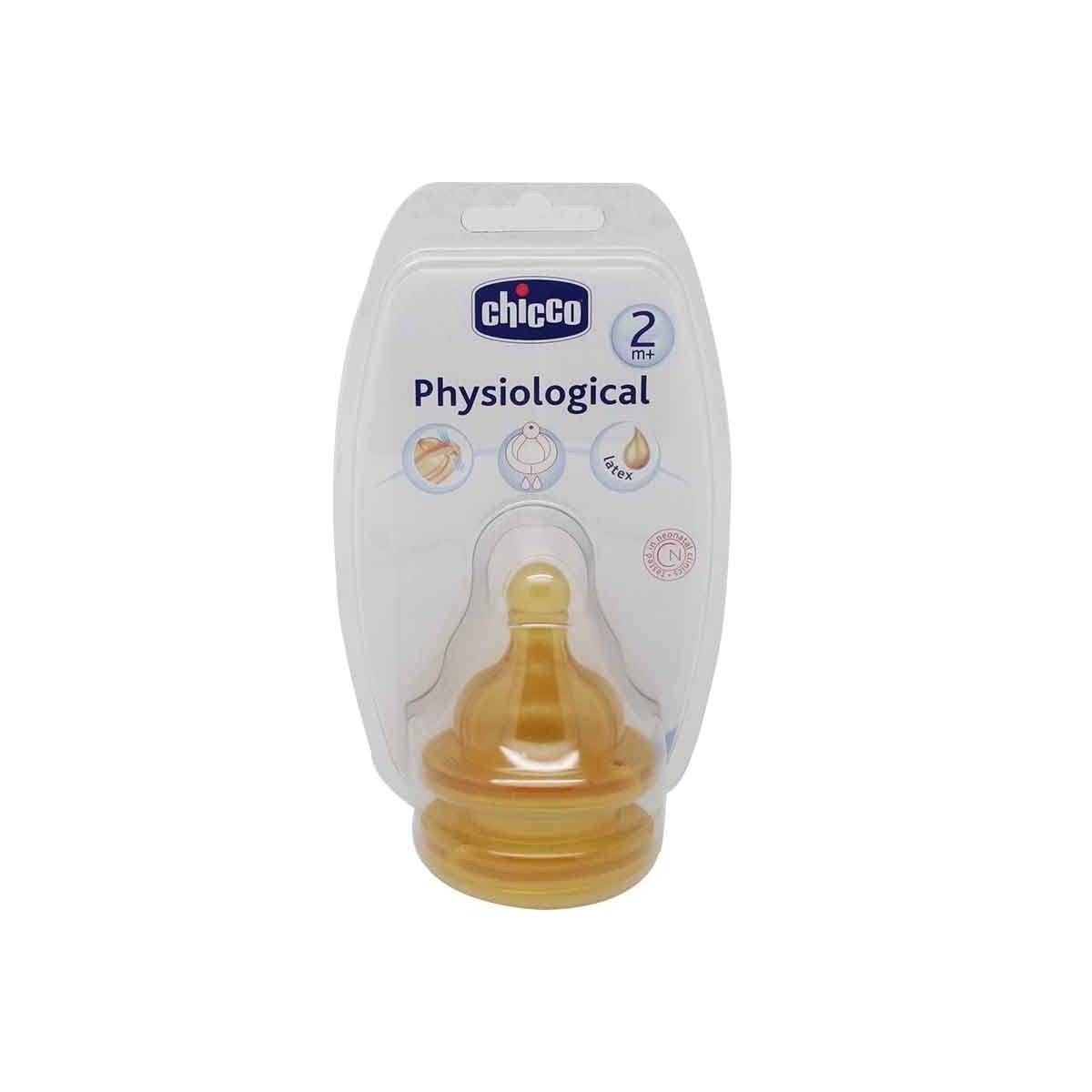 chicco tetina latex flujo medio
