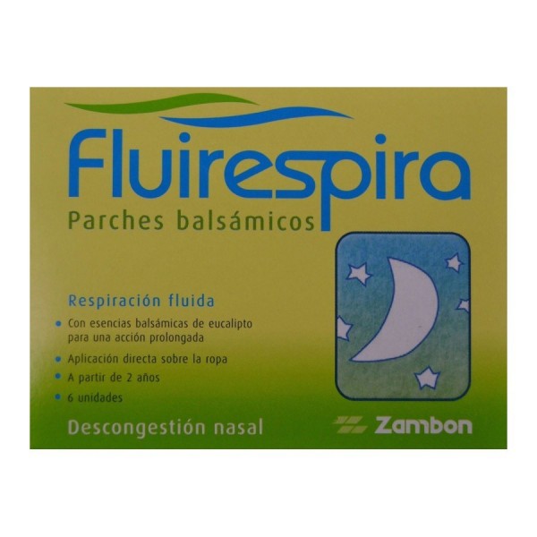 fluirespira balsamico patches duplo 12 unidades