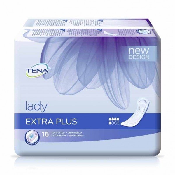tena lady extra plus 16 compresas