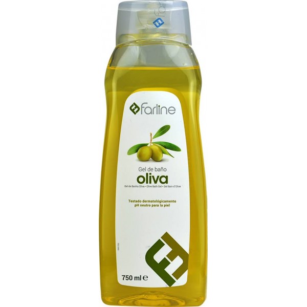 Farline Gel de baño Aceite de oliva 750 ml