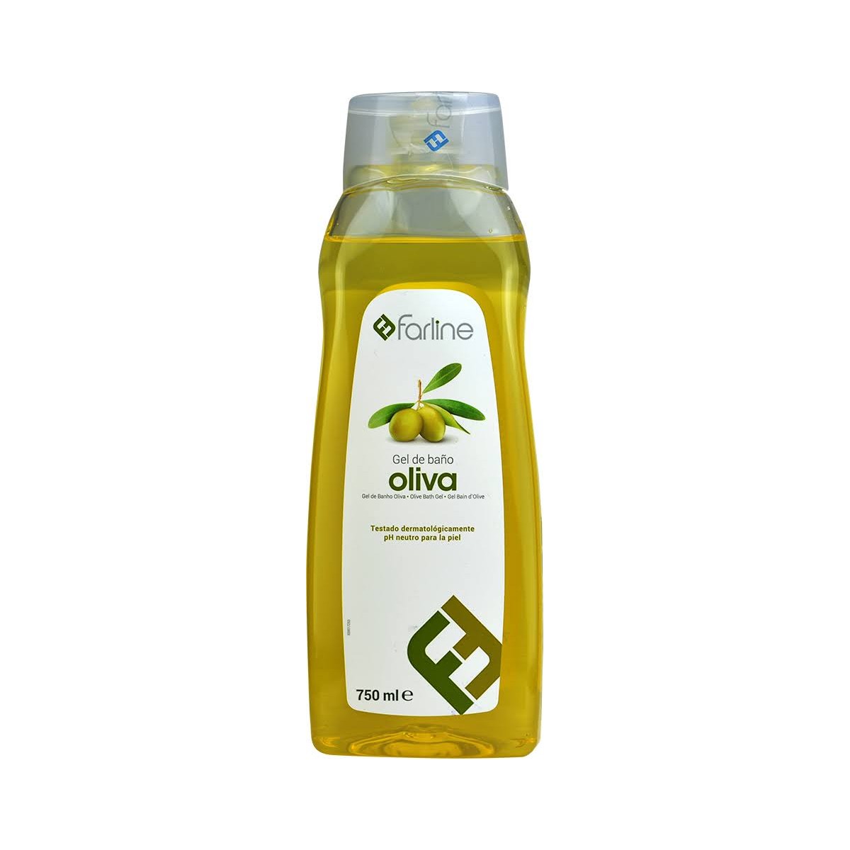 Farline Gel de baño Aceite de oliva 750 ml