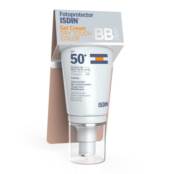 isdin fotoprotector gel cream dry touch color 50 50ml