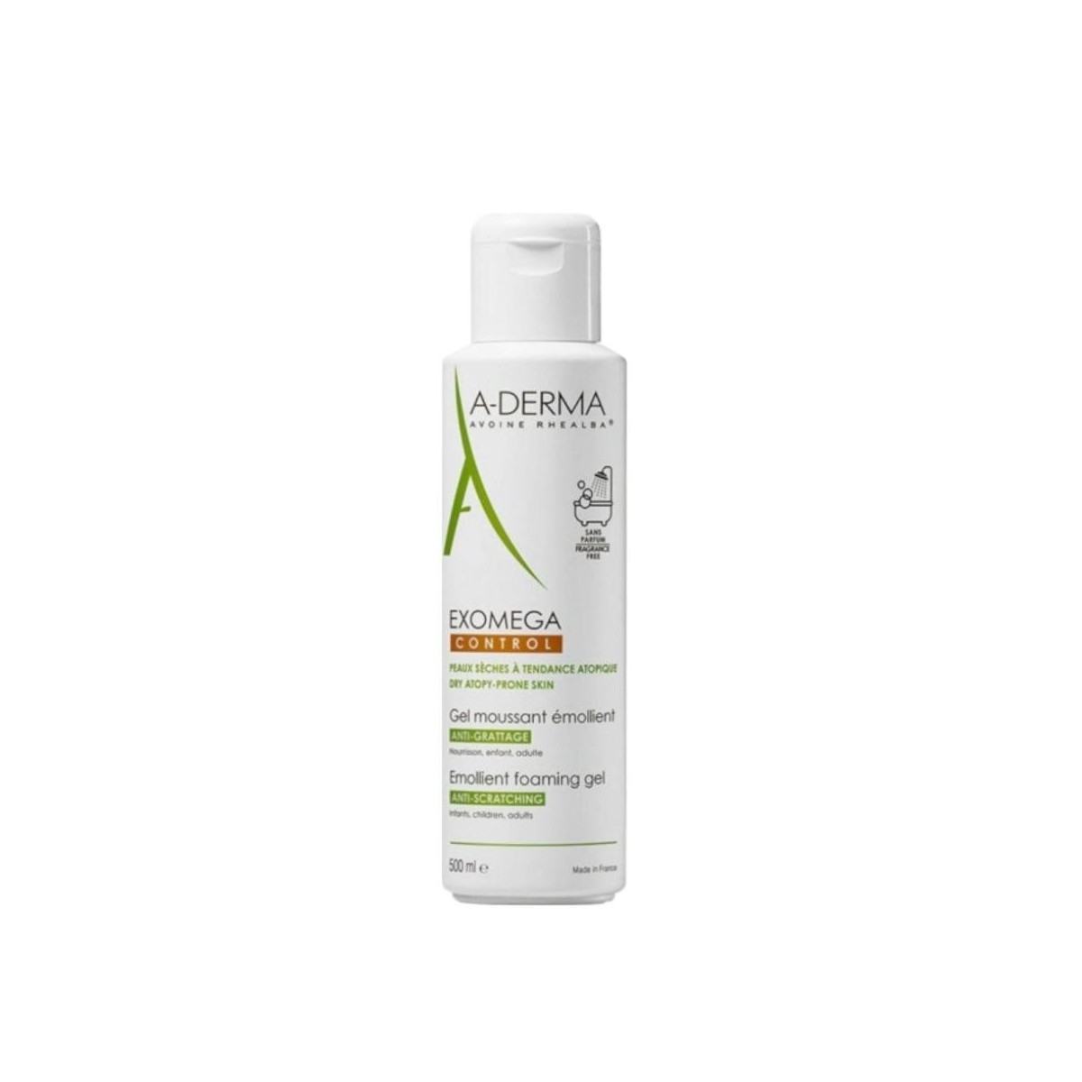 a derma exomega control gel limpiador emoliente 500 ml